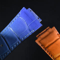 Vagenari Alligator strap for hublot Big Bang SPIRIT 45mm 614