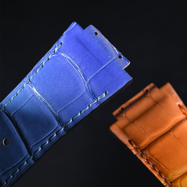 Vagenari Alligator strap for hublot Big Bang SPIRIT 45mm 601