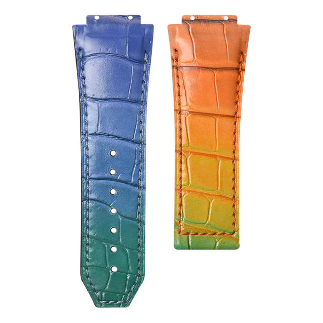Vagenari Alligator strap for hublot Big Bang SPIRIT 45mm 601
