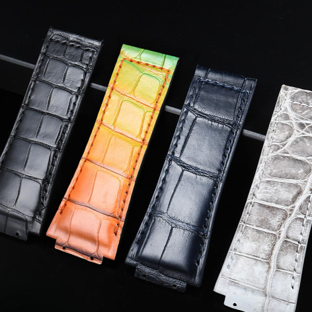 Vagenari Alligator strap for hublot Big Bang SPIRIT 45mm 601