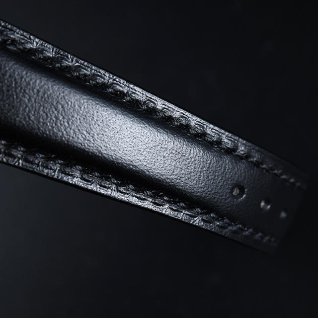The calfskin leather strap is suitable for Patek Philippe 5212A.