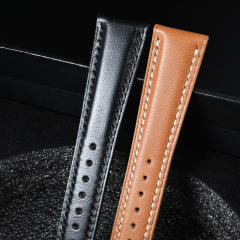 The calfskin leather strap is suitable for Patek Philippe 5212A.
