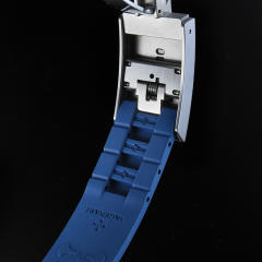 【Rubber strap + Folding clasp】Rubber strap for Tudor 1958 steel casing 39mm