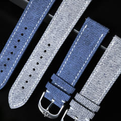 Vagenari Jeans Calfskin Leather Strap Universal 18/19/20/21/22/23mm