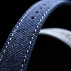 Vagenari Jeans Calfskin Leather Strap Universal 18/19/20/21/22/23mm