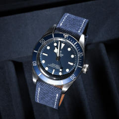 Vagenari Jeans Calfskin Leather Strap Universal 18/19/20/21/22/23mm