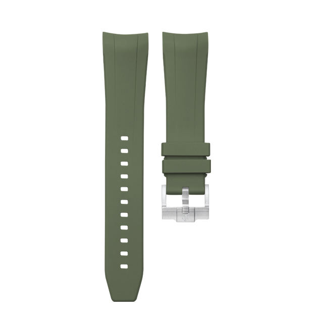 Rubber strap for Omega speedmaster Chronograph Moonphase 44.25mm
