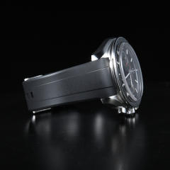 Rubber strap for Omega speedmaster Chronograph Moonphase 44.25mm