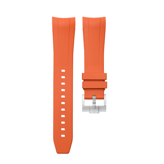 Rubber strap for Omega speedmaster Chronograph Moonphase 44.25mm