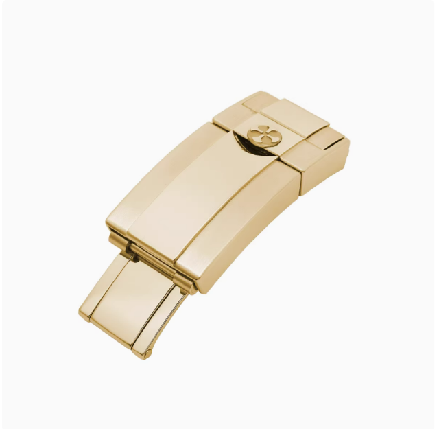 [Oysterflex Design+YG Endlinks] The rubber strap for Rolex daytona 116508 with 22K YG endlink