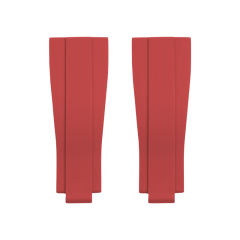 [Oysterflex Design+18K RG Wrapped Endlinks] The rubber strap for Rolex Yacht-master 126621