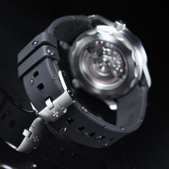 Rubber Strap For For Seamaster Diver 300m 42mm Date window at 6 o’clock