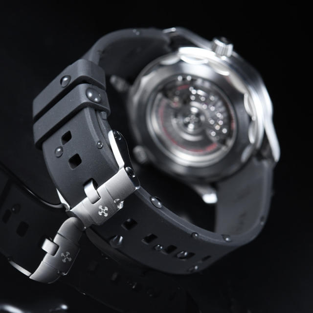 Rubber Strap For For Seamaster Diver 300m 42mm Date window at 6 o’clock
