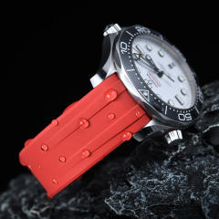Rubber Strap For Seamaster Diver 300m 42mm Date window at 6 o’clock