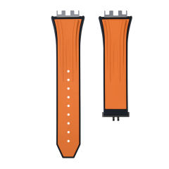 Rubber Strap For Bigbang Unico Chronograph 444 42mm