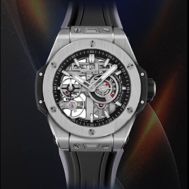 Rubber Strap For Bigbang Unico Chronograph 444 42mm