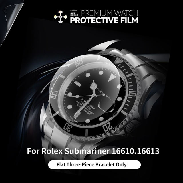 Vagenari TPU Watch Protective Film S-Grade For Rolex Submariner 16610.16613