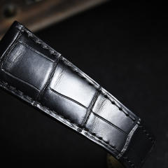 Alligator strap for Cartier Calibre 42mm  W7100037