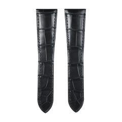 Alligator strap for Cartier Calibre 42mm  W7100037