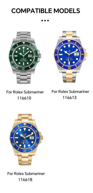 Vagenari TPU Watch Protective Film S-Grade For Rolex Submariner 116610.116613.116618
