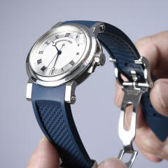 Rubber strap for Breguet Marine 5817