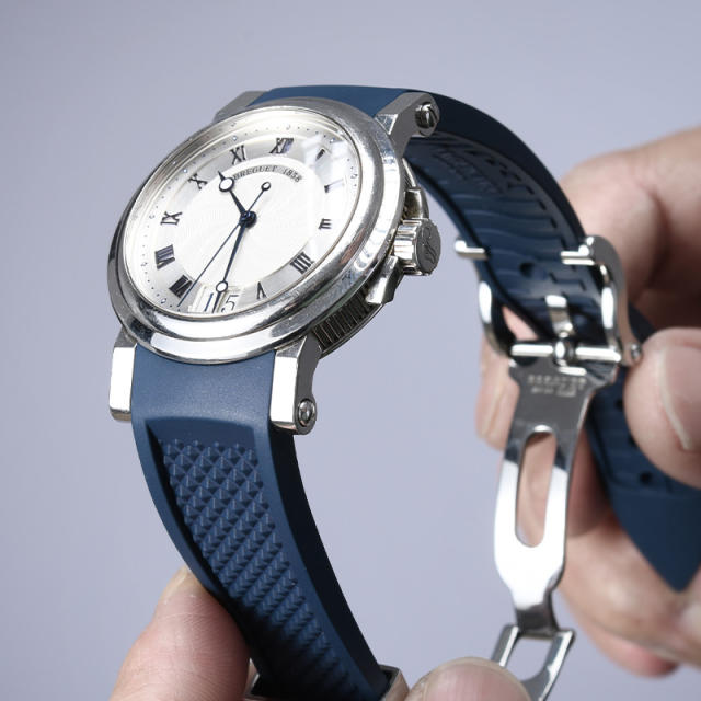 Rubber strap for Breguet Marine 5817