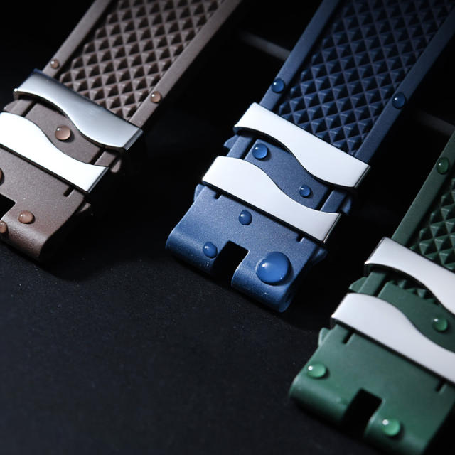 Rubber strap for Breguet Marine 5817