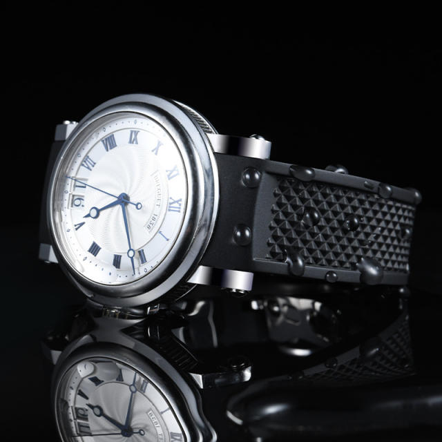 Rubber strap for Breguet Marine 5817