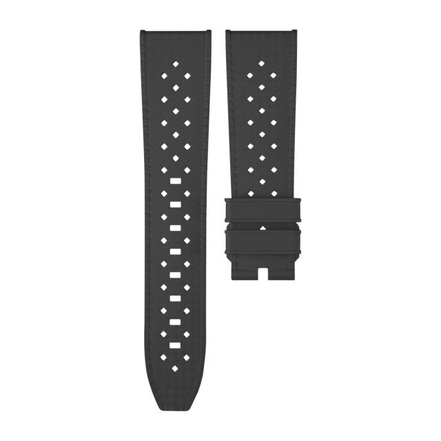 Rubber strap for Blancpain  Fifty Fathoms Automatique 5010 42.3mm