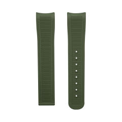 Rubber strap for Omega Seamaster 300m 42mm No date