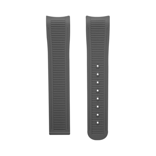 Rubber strap for Omega Seamaster 300m 42mm No date