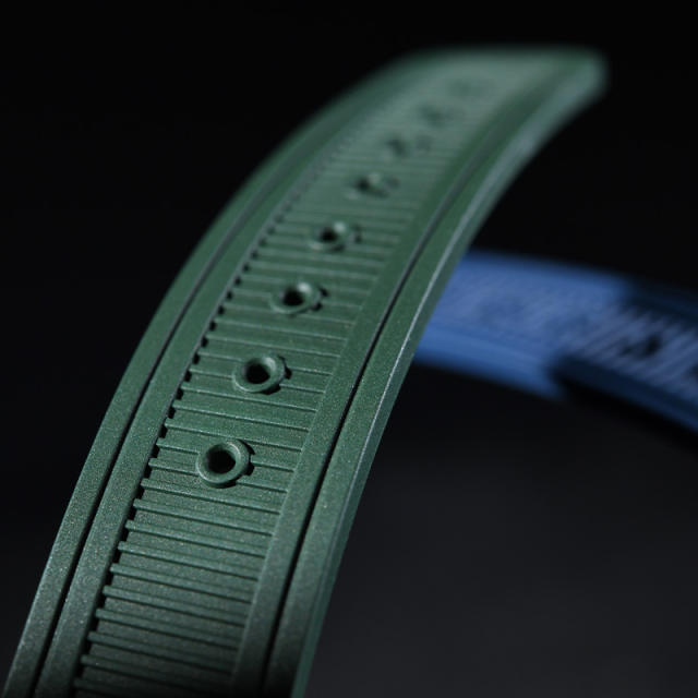 Rubber strap for Omega Seamaster 300m 42mm No date