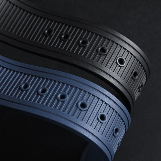 Rubber strap for Omega Seamaster 300m 42mm No date