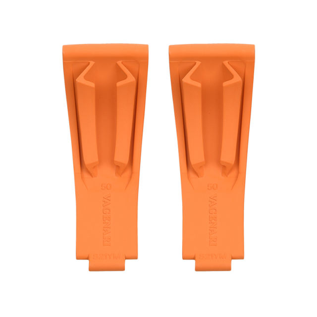 【Oysterflex Design+904L Endlinks】Rubber strap For Rolex Exploer II 216570