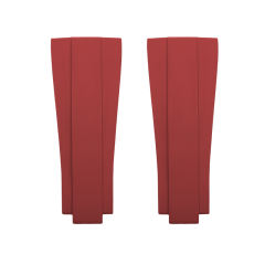 【Oysterflex Design+904L Endlinks】Rubber strap For Rolex Exploer II 216570