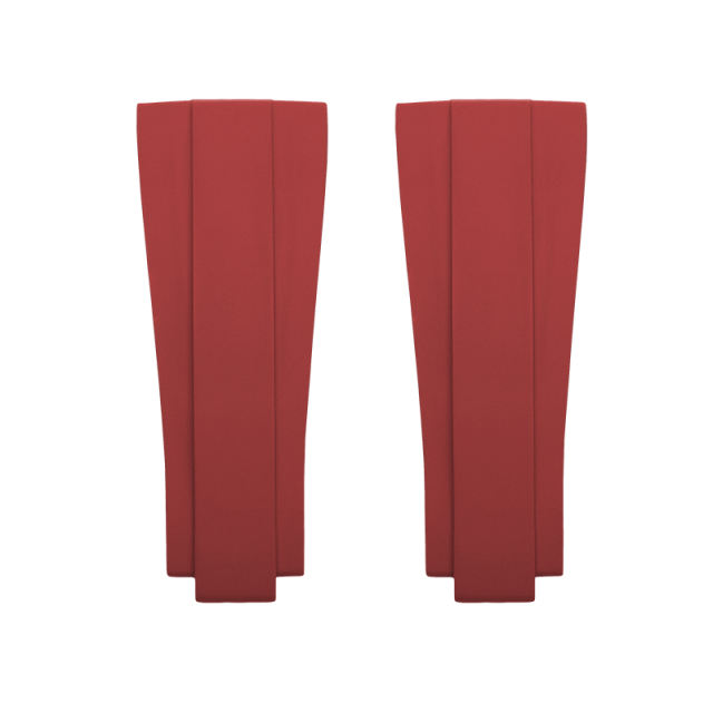 【Oysterflex Design+904L Endlinks】Rubber strap For Rolex Exploer II 216570