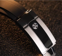【Custom Design + 904L Endlink】Rubber strap For Rolex Exploer II 226570