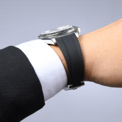 【Custom Design + 904L Endlink】Rubber strap For Rolex Exploer II 226570