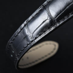 【For fold-over clasp】Alligator strap for Patek 5059