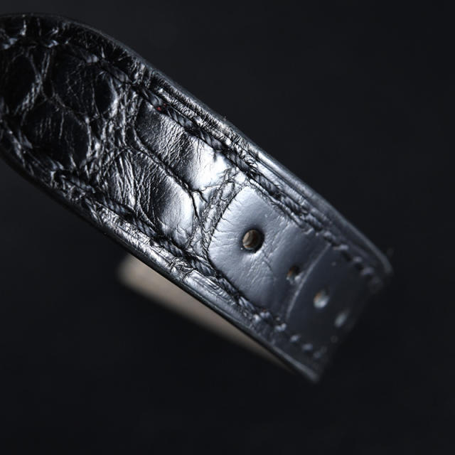 【For fold-over clasp】Alligator strap for Patek 5059