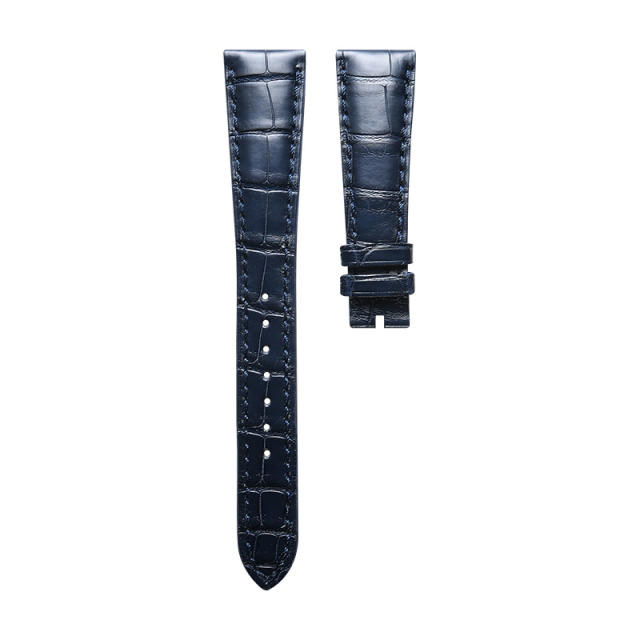【For fold-over clasp】Alligator strap for Patek 5059