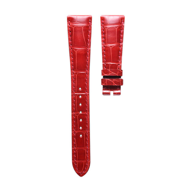 【For fold-over clasp】Alligator strap for Patek 5059