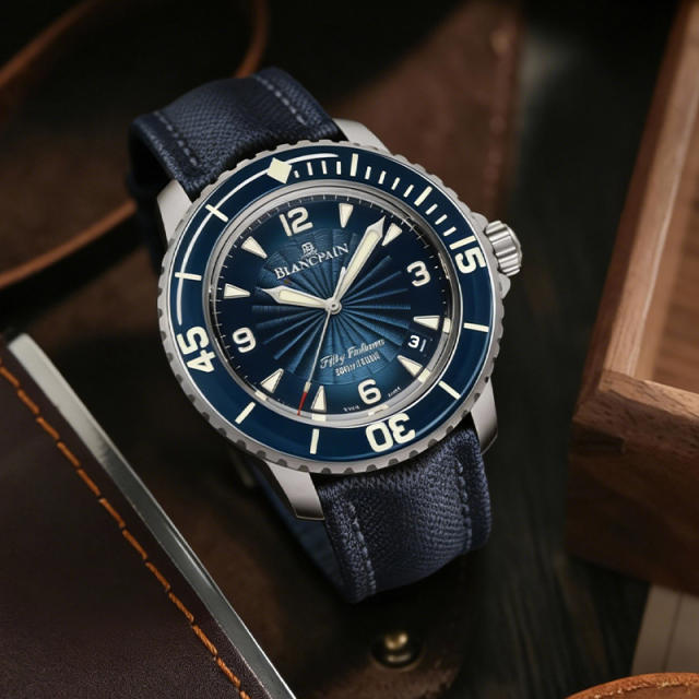 Nylon canvas strap 23mm suitable for Blancpain Fifty Fathoms 5000/5054/5200/5015