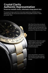 Vagenari S-Grade TPU Watch Protective Film For Rolex Daytona 116515 Leather strap verson