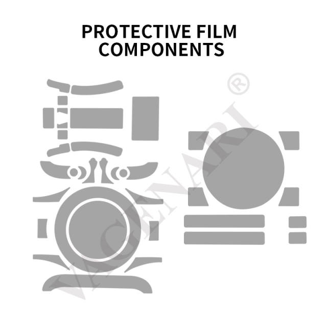 Vagenari S-Grade TPU Watch Protective Film For Rolex Daytona 116515 Leather strap verson