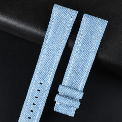 Denim pattern Leather strap for Patek Philippe 5924G