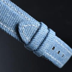 Denim pattern Leather strap for Patek Philippe 5924G