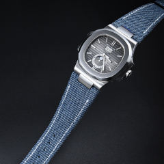 【Include Endlink】Denim pattern Leather strap For Patek Philippe 5712 Bracelet models