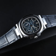 【Include Endlink+clasp】Alligator strap For Patek Philippe 5712 Steel Bracelet Models