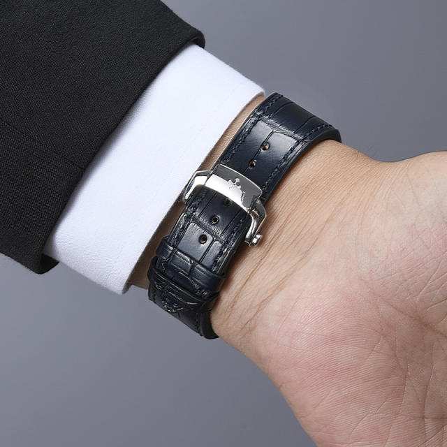 【Include Endlink+clasp】Alligator strap For Patek Philippe 5712 Steel Bracelet Models